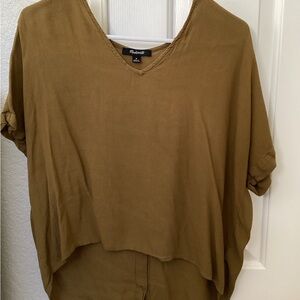 Madewell Short Sleeve Blouse